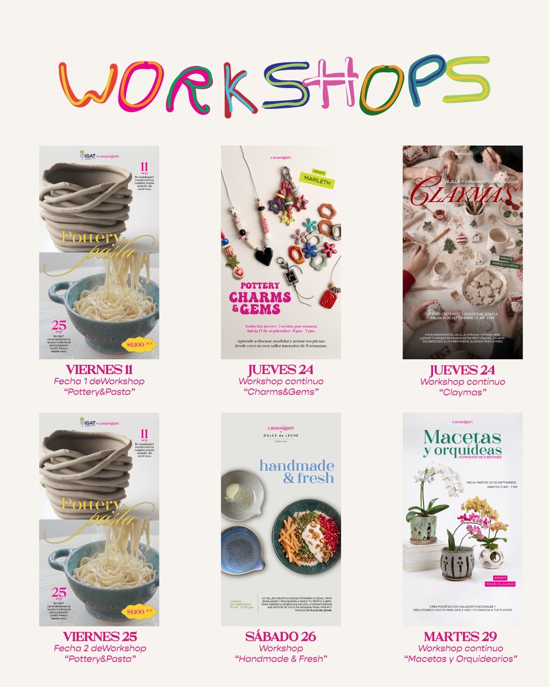 Workshops 